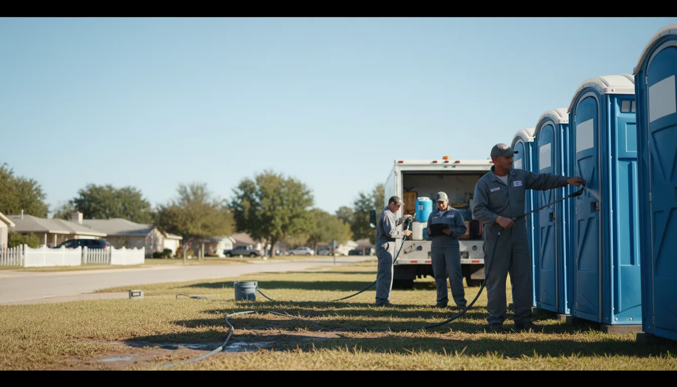 Long-Term Portable Toilet Rental in Gary, IN near me